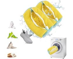 Set van 2 waszakken voor schoenen, herbruikbare waszakken voor de wasmachine, ideaal voor alle soorten schoenen