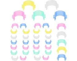 Naaiclips - Kleine clips - Stoffen organiseren - Breukvrij ontwerp - 100 stuks - Meerkleurig