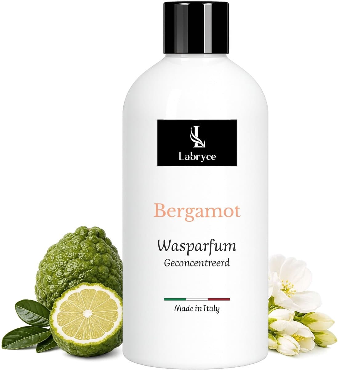 Labryce Wasparfum Bergamot - Sprankelende citrusgeur met bergamot, neroli & witte musk - 250 ml — afbeelding 1