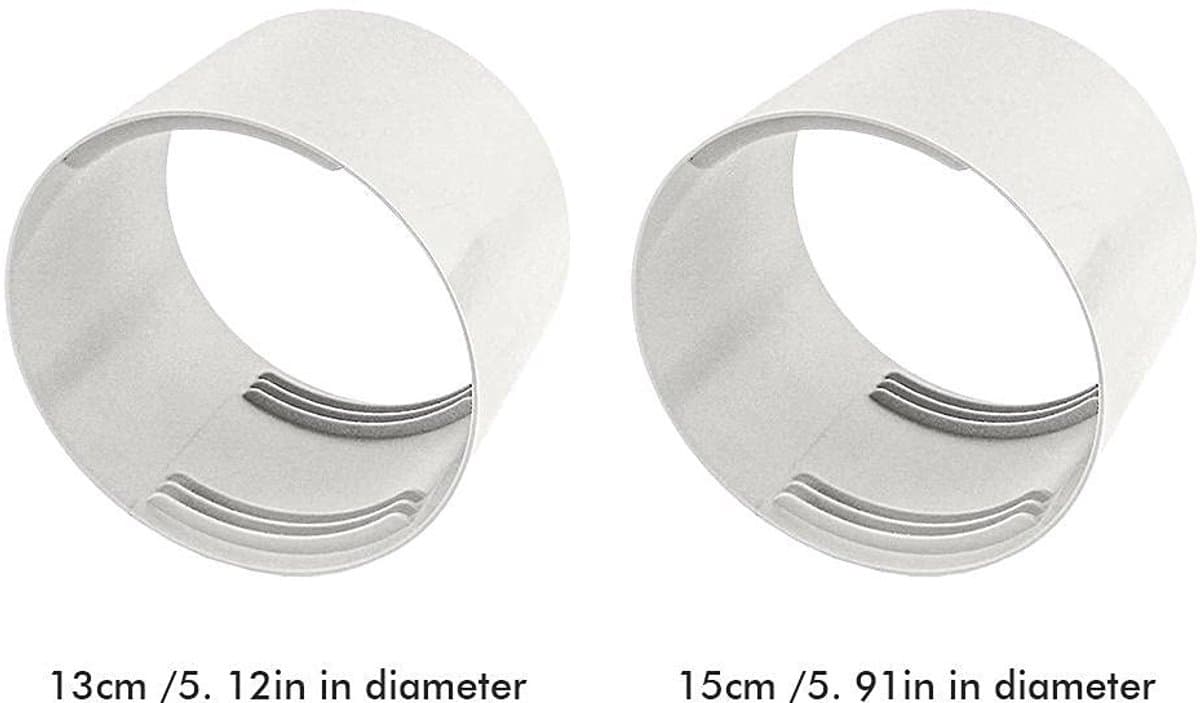 Dailygoods- Afvoerslang 150mm - Uitbreidingsbuis - Geschikt voor mobiele airco's - Verstelbaar - Connector - Duurzaam materiaal - Airco Slang — afbeelding 1