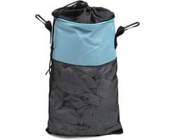 Waslijn Organizer - Klemmen Tas - Wasgoed Drogen - Waterdicht Ademend - 300 Klemmen Capaciteit - Blauw