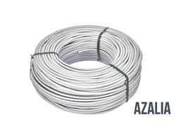Azalia Waslijn 65 Meter met 16 Draadverbinders - White