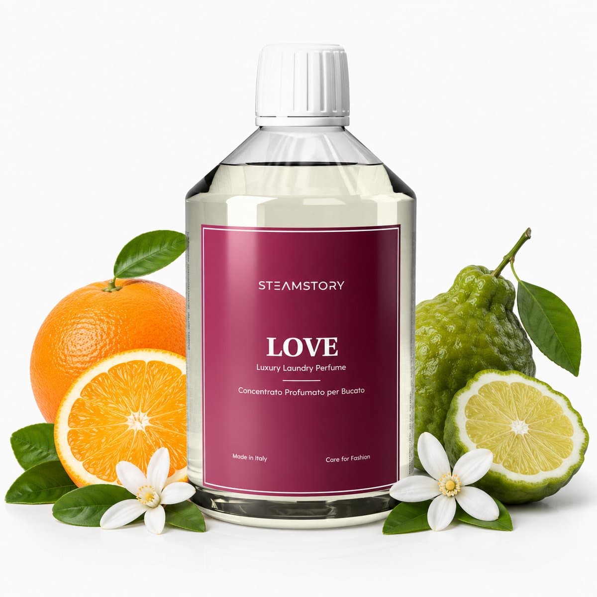 SteamStory Luxe Wasparfum Love - Geur Booster - Warm & Verfijnd - Wasgeur - 500ml — afbeelding 1