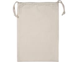SPHProducts - Grote Waszak - Dikke Canvas Katoenen Waszak - Effen Biologische Katoen - 22*28 cm - Multifunctionele Opbergtas - Geschikt voor Kleding en...