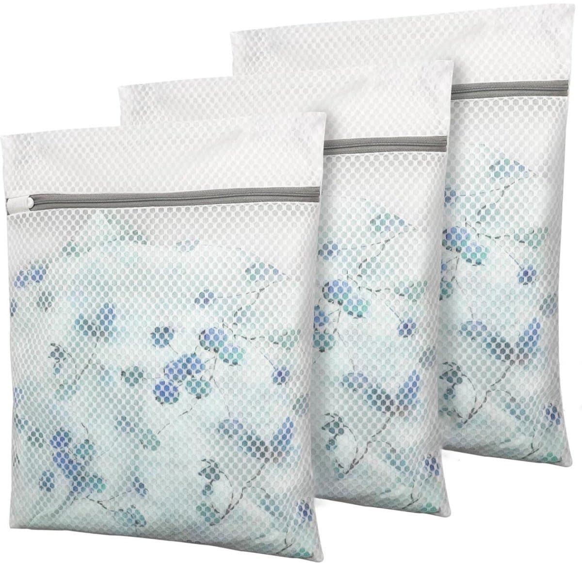 GELLDG Cloud Laundry Net - 3-delige set - Waszakken geschikt voor de wasmachine - 30x40 cm - Geschikt voor het wassen van delicate kleding in de wasmachine - Geschikt voor het wassen van ondergoed, sokken en delicate kleding — afbeelding 1