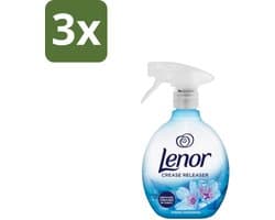 Lenor – Crease Releaser Spray – Spring Awakening – Kreukverwijderaar & Textielverfrisser – 500 ml - Bulkverpakking - 3 stuks