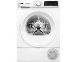 Bosch Serie 6 WQJ23200FG - Warmtepompdroger - 8 kg - Auto Dry droogt automatisch tot de gewenste droogtegraad - Home Connect - Wit - NL/FR Display