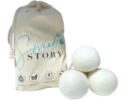 Drogerballen - Droogkast - 6 ballen - Energiebesparend - 100% wol — afbeelding 1