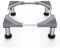 Verstelbare Wasmachinebasis voor Apparaten - Maximaal 350 kg Draagvermogen, Verstelbare Breedte 44,5-67 cm