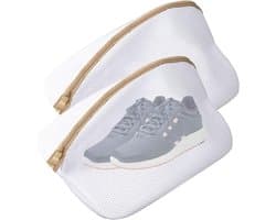 Waszak - Packing Cubes - Wasnet - Waszak Schoenen - Waszakjes Met Rits - Packing cubes met compressierits - Herbruikbaar - 2 stuks - Beschermt schoenen - Kleding — afbeelding 1