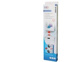 Scanpart tussenstuk voor wasmachine en droger - Geschikt voor AEG Bosch LG Miele Samsung Siemens Zanussi Whirlpool - Stapelkit - Compacte verpakking - Universeel