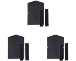 3 filtersets - filerpads - geschikt voor Miele wasdroger sponsfilterpads 6057930 9688381 - Wasmachine- & drogeronderhoud - zwart