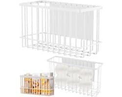 PromoHome Magnetische Wasruimte Organizer - Opbergbak voor Droogballen