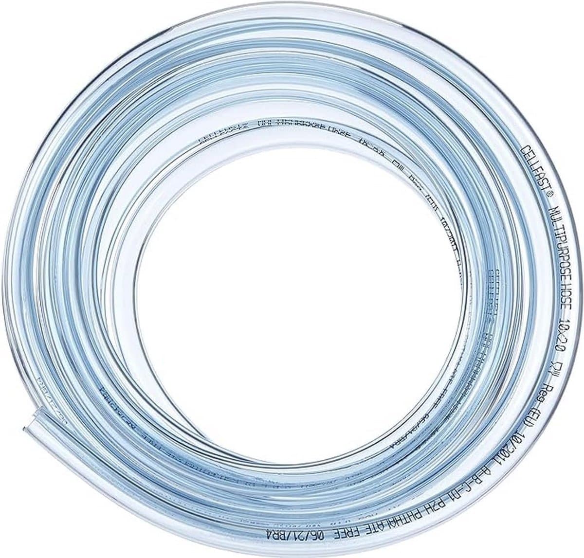 DiverseGoods Multifunctionele PVC Slang - Veilig en Voedselveilig, Blauw, 10,0 mm x 2,0 mm, 5m Lengte — afbeelding 1