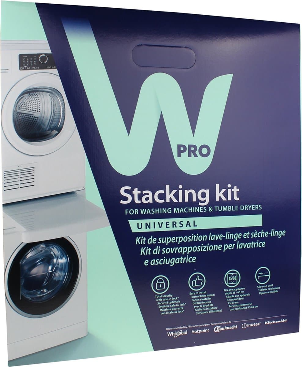 Wpro SKS101 – Stapelkit met uitschuifbaar plateau - Universeel — afbeelding 1