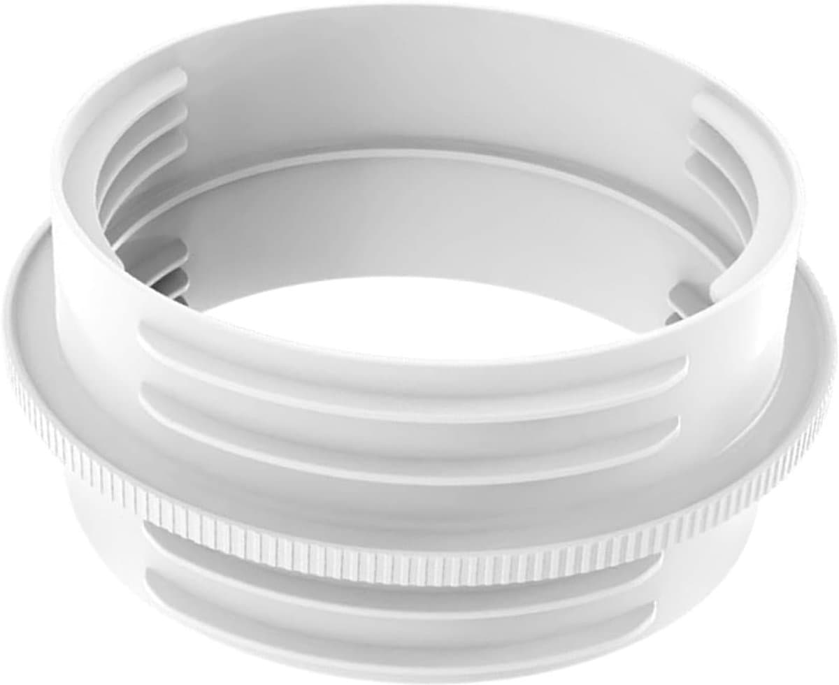 Afvoerslangkoppeling - Slangadapter - Airco Installatie - Universele Pasvorm - 13/15 cm - Wit — afbeelding 1