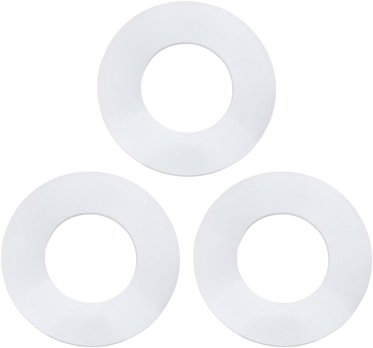 3 stuks siliconen spoelklepring voor Geberit, klepvoetafdichtingsring voor 816.418.00.1, rubberen ring voor spoelbakafdichting — afbeelding 1