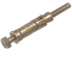 Anker Bouten - Bevestigingsbouten - Zware Bevestiging - Roestbestendig - M8 x 90MM - Geel Verzinkt