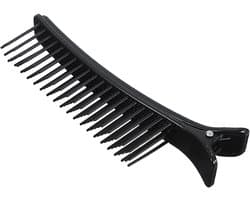 Haarklemmen Set - Professionele Clips - Haar Stylen - Antislip Handvat - 20 cm - Zwart