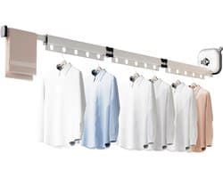 CLVP® Wanddroogrek - Droogrek Inklapbaar - Wasrek - Droogtoren - Droogrekken - Wit
