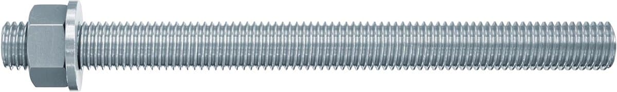 Ankerstang - Verankeringsstaaf Plug - Muurbevestiging - Universele Injectiemortel Compatibiliteit - M8 x 90 mm - Zilverkleurig — afbeelding 1