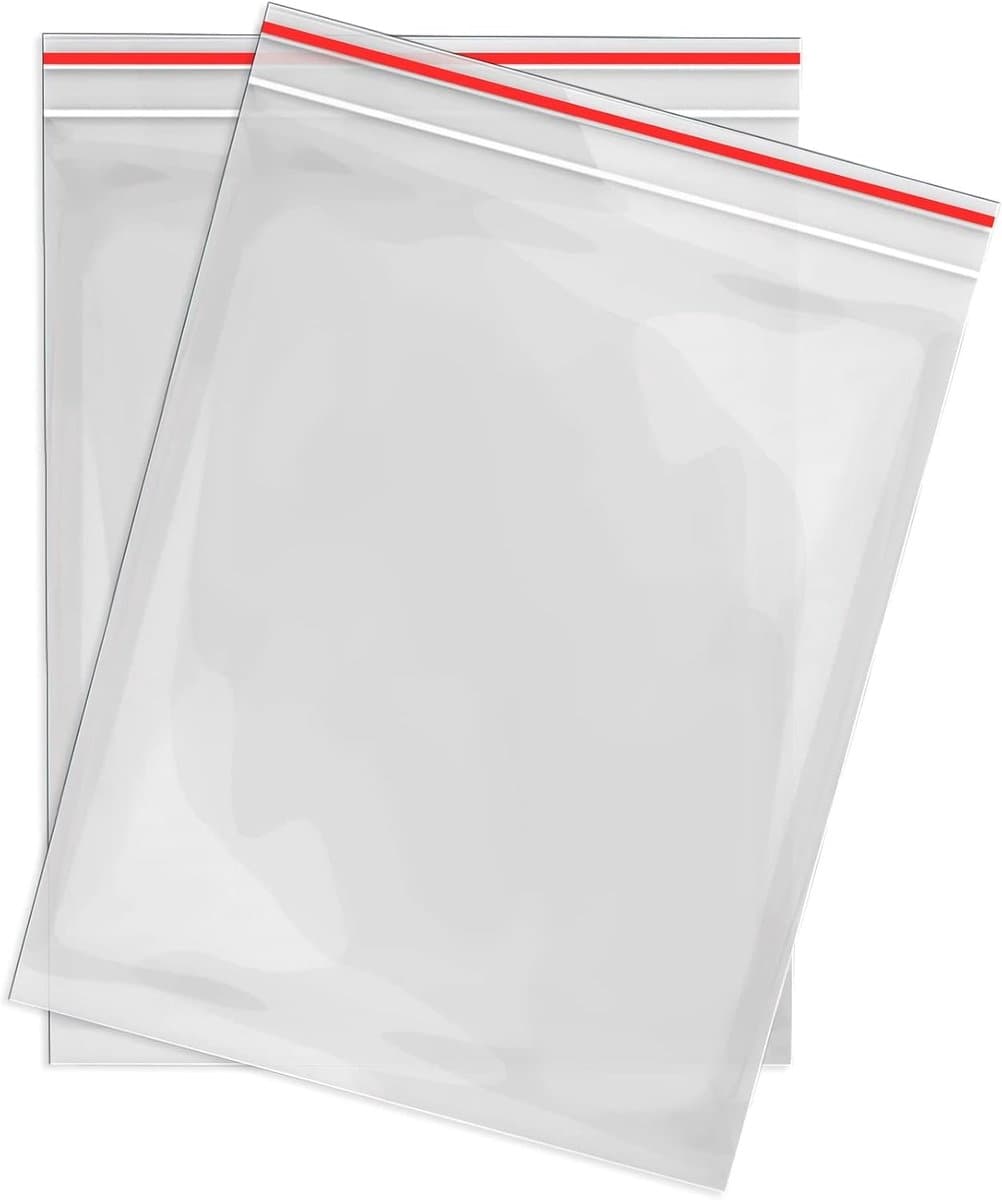 herbruikbare knijpzakjes - Ziplock Zakjes - Transparant - Herbruikbaar - Waterdicht - Voor Voedsel en Organisatie — afbeelding 1