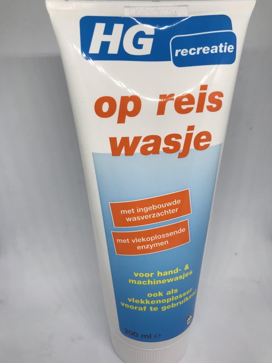 Hg op reis wasje 200 ml 2 tubes — afbeelding 1