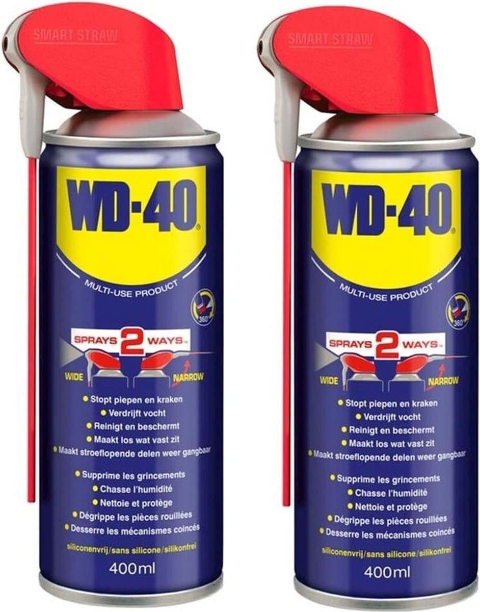 2x busjes WD-40 Kruipolie/multispray 400 ml — afbeelding 1