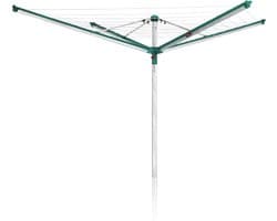 Leifheit droogmolen Linomatic 500 Deluxe incl. bodemhuls - 50 m drooglengte - 5 wasmachineladingen - antraciet