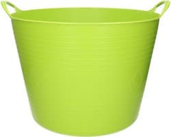 Flexibele kuip - 40 liter - felgroen - kunststof - D45 cm - emmer - wasmand — afbeelding 1