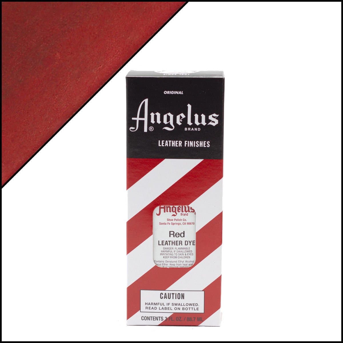 Angelus Leather Dye - Indringverf - voor leer - 90 ml - Rood — afbeelding 1