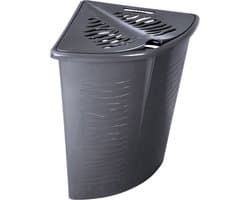 BranQ - Corners Wasmand 45L | Zebra Zwart Wi — afbeelding 1