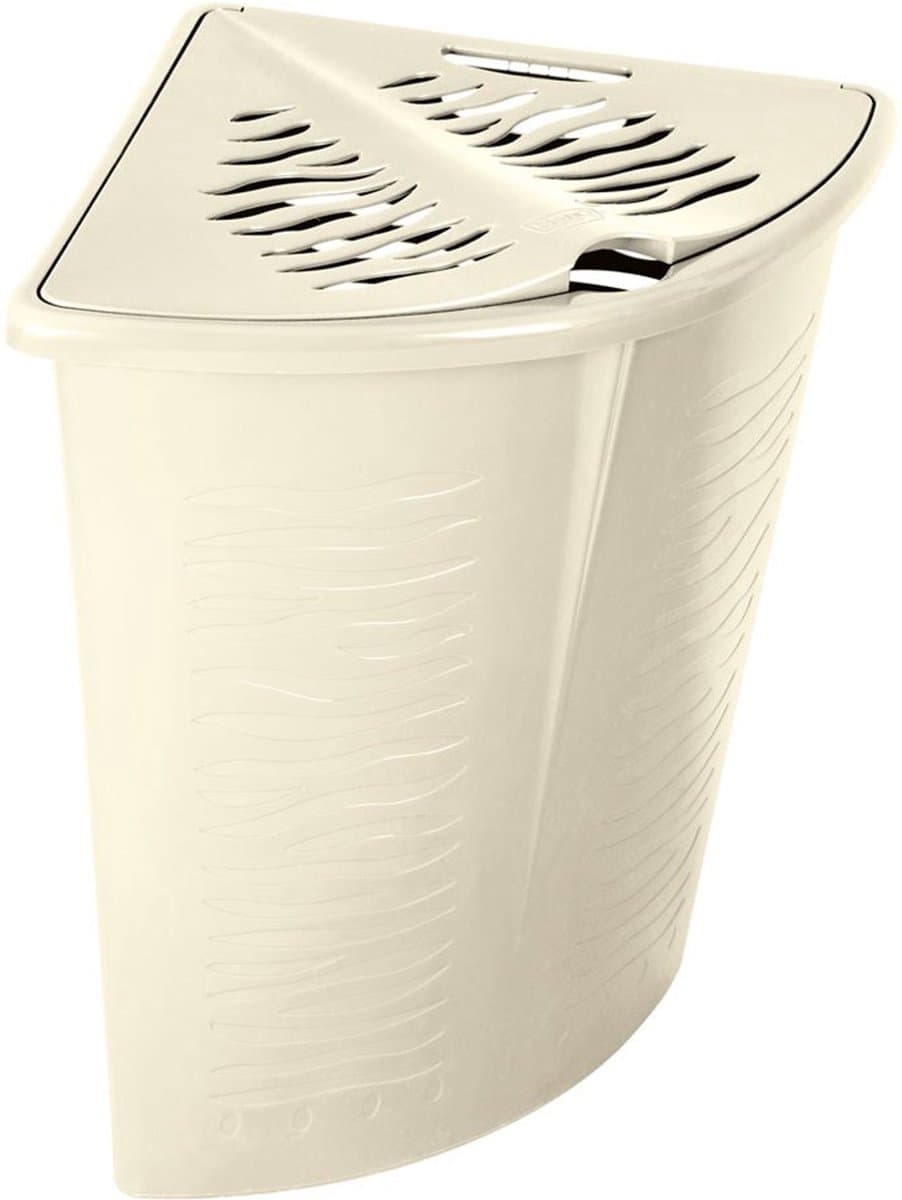 BranQ - Corners Wasmand 45L | Zebra beige | hoekwasmand | kunststof — afbeelding 1