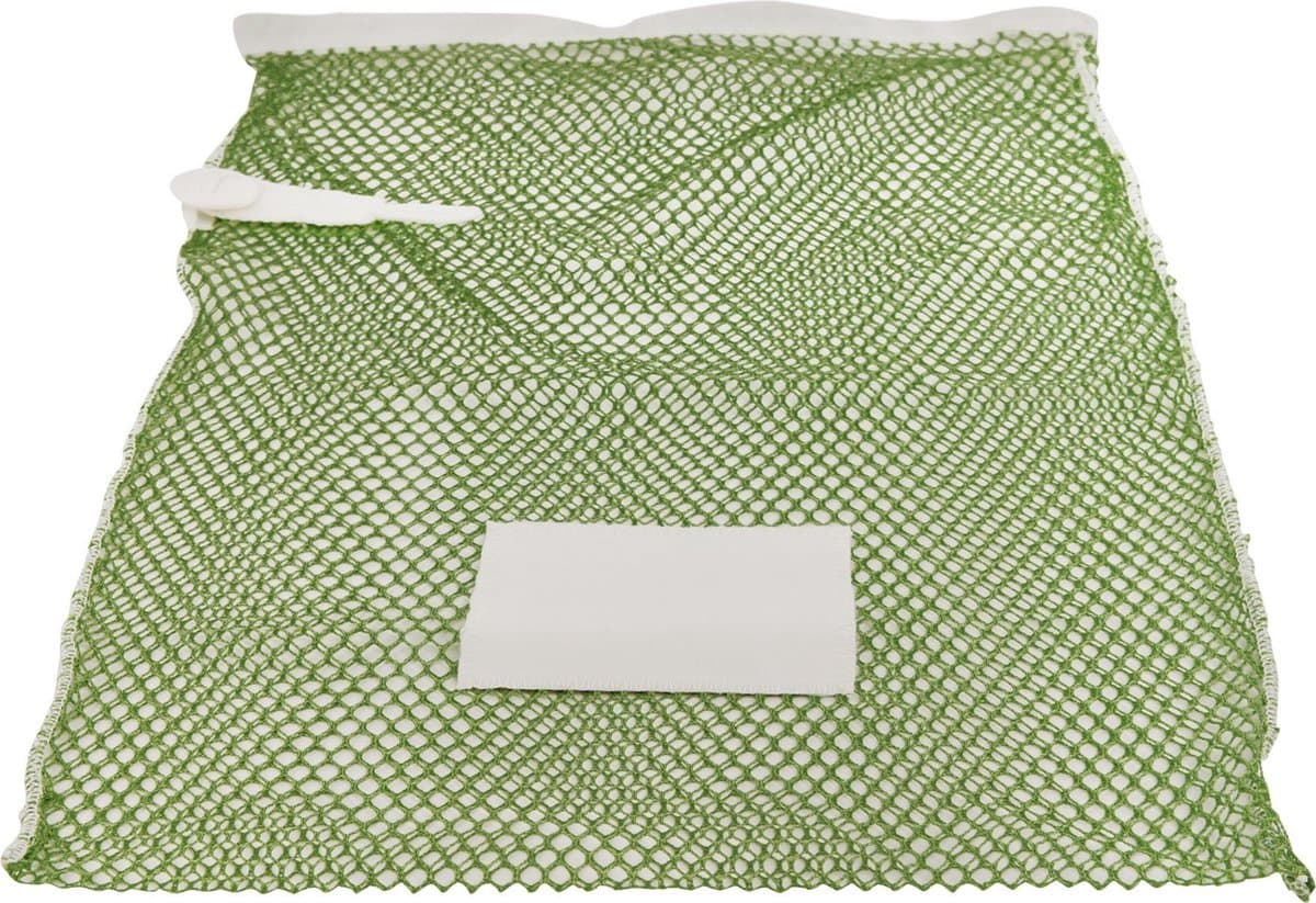 Premium wasnet 40x60 cm - Met knoopsluiting - Groen — afbeelding 1