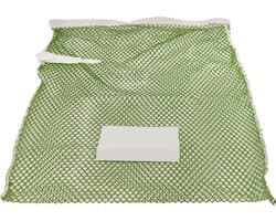 Premium wasnet 40x60 cm - Met knoopsluiting - Groen