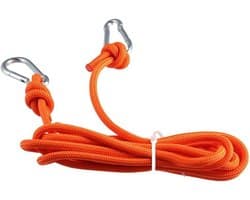 Draagbare Waslijn - Kledinglijn Hanger - Buiten Drogen - Windproof Ontwerp - 300 cm - Oranje