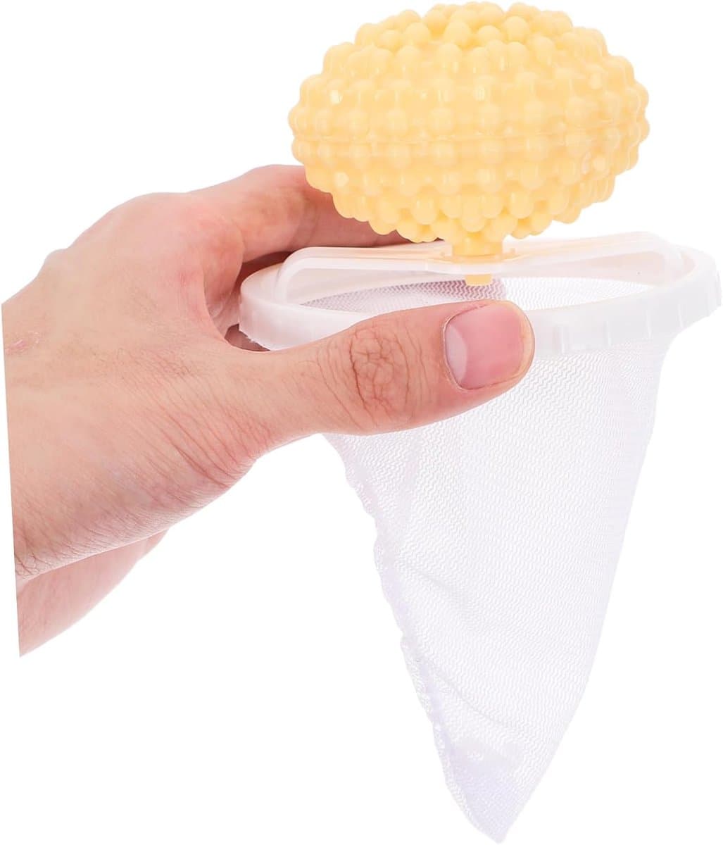 4 stuks Haarverzamelaar voor Wasmachine, Herbruikbaar Drijvend Filter, Haarverwijderaar voor Huisdieren, Compatibel met Wasmachines, Eenvoudig Onderhoud — afbeelding 1