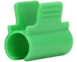 Dailygoods- Kasklemmen 24st - Antislip Clips - Kunststof - Tunnel Hoepel Clips - Filmklem - Duurzaam PP-materiaal - Netclips