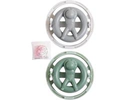 Wasmachine Pluisvanger - Drijvend Haarfilter - Kleding Reinigen - Herbruikbaar Ontwerp - 23 x 20 x 6 cm - Groen