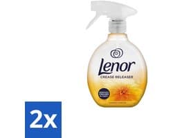 Lenor – Crease Releaser Spray – Summer Breeze – Kreukverwijderaar & Textielverfrisser – 500 ml - Voordeelverpakking - 2 stuks