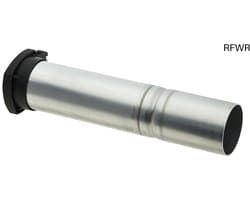 RFWR® Aluminium bodemhuls voor droogmolens - geschikt voor buizen Ø 50 mm, robuust en waterdicht deksel