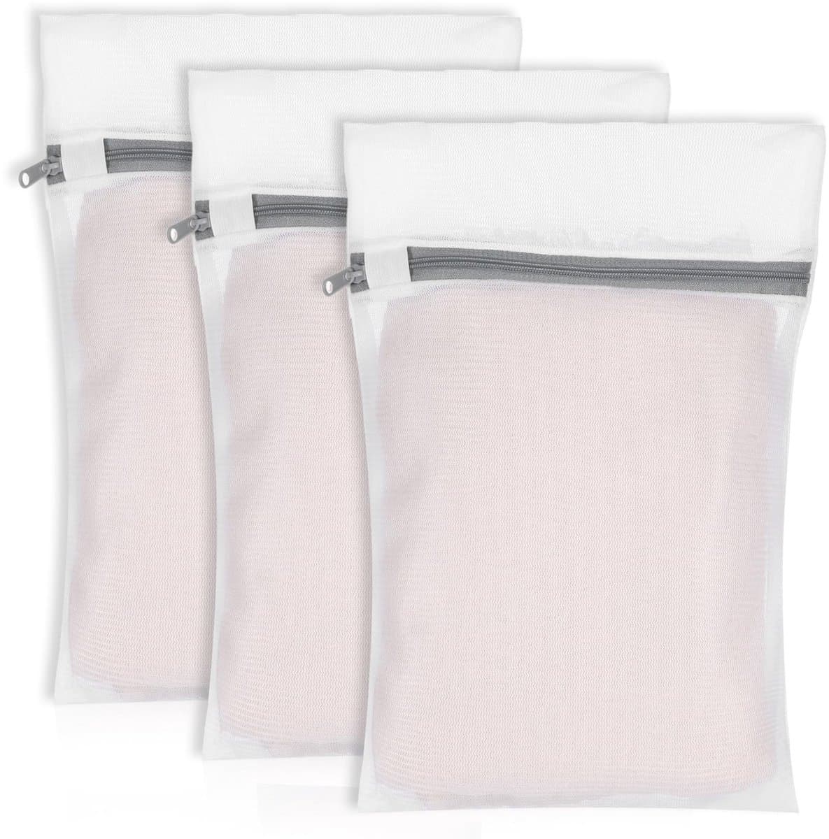 Dailygoods- Waszak 3-delig - Wasnet voor Wasmachine - Waszak met Ritssluiting - Fijnmazig Net - 30x40 cm - Ademend en Scheurvast — afbeelding 1