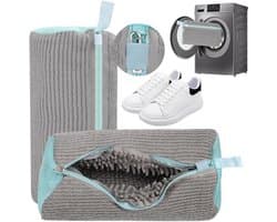 Schoenwaszak Set van 2 - Herbruikbaar - Robuuste Waszak - 40 x 20 cm - Met Ritssluiting - Perfect voor Schoenbescherming