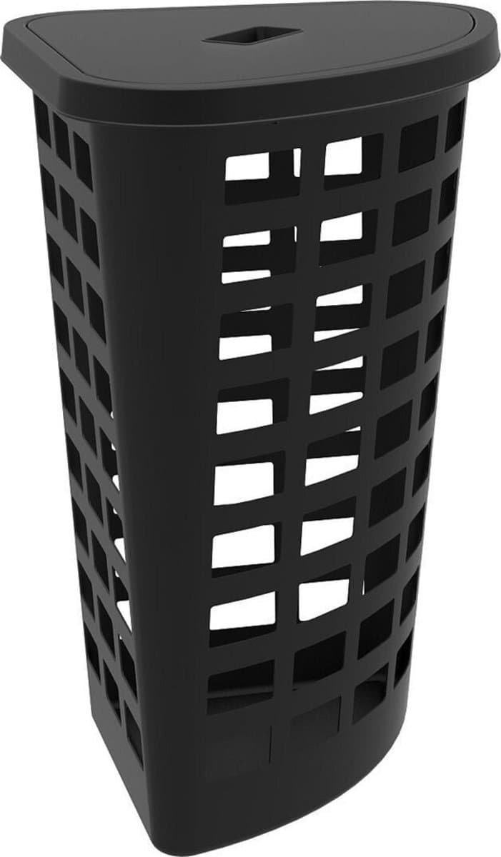 Wasmand Boston Plast Team 54L zwart/hoek — afbeelding 1