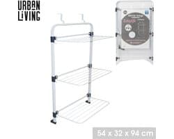 "URBAN LIVING" droogrek voor deur 3 niveaus 10 meter