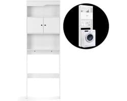 MKSS® Wasmachine Kast - Meubel Verhoger - Wasdroger Ombouw