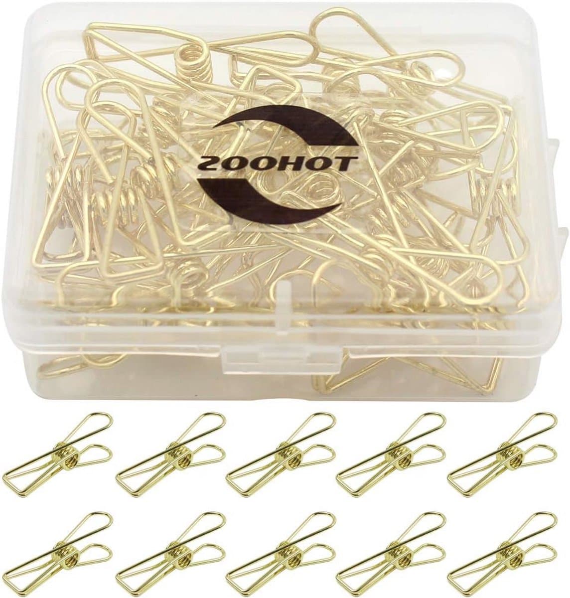 Set van 25 kleine metalen clips - multifunctionele waslijn clips — afbeelding 1