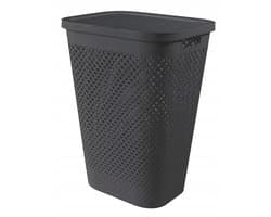 Curver PURE Wasmand 55L Donkergrijs