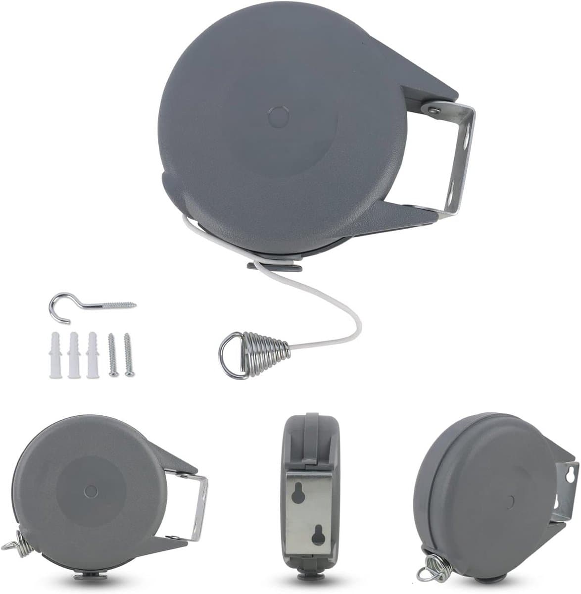 Automatische Waslijn 15m - Retractable Clothesline voor Binnen en Buiten — afbeelding 1