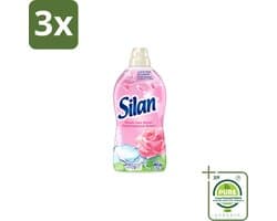 3 x Silan – Wasverzachter – Classic Pink Passie voor Rozen – 1144 ml - Grootverpakking - Wasverzachter - Roze Geur - Wasgoed Verzachter - Kleding Verzachter - Statische Elektriciteit